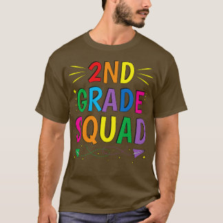 T-shirt Escadron de 2e année 2e premier jour de l'école