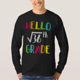 T-shirt Escadron De 6E Année Retour À La Racine De L'École