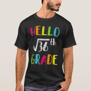 T-shirt Escadron De 6E Année Retour À La Racine De L'École
