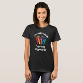 T-shirt Escadron de 6e année tenant compte des différences (Devant entier)
