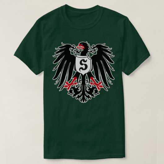 T-shirt Escadron de chasse du Black Eagle (Design devant)
