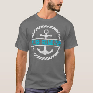 T-shirt Escadron De Croisière 2022 Pour Voyage De Fête Hol
