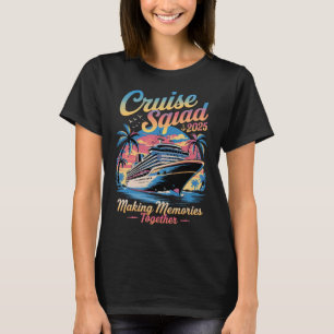 T-shirt Escadron de croisière 2025 - Croisière familiale -