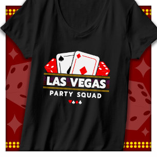 T-shirt Escadron de fête Vegas Voyage Las Vegas Squad Las