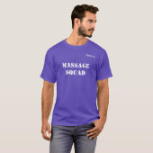 T-shirt Escadron de massage (Devant entier)