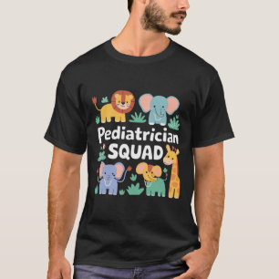 T-shirt Escadron de pédiatres Safari Animaux Appréciation