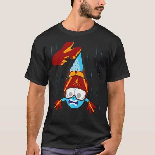 T-shirt Escadron de pluie (Devant)