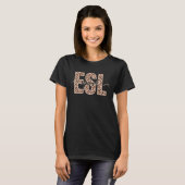 T-shirt Escadron ESL enseignant ESL 2 (Devant entier)