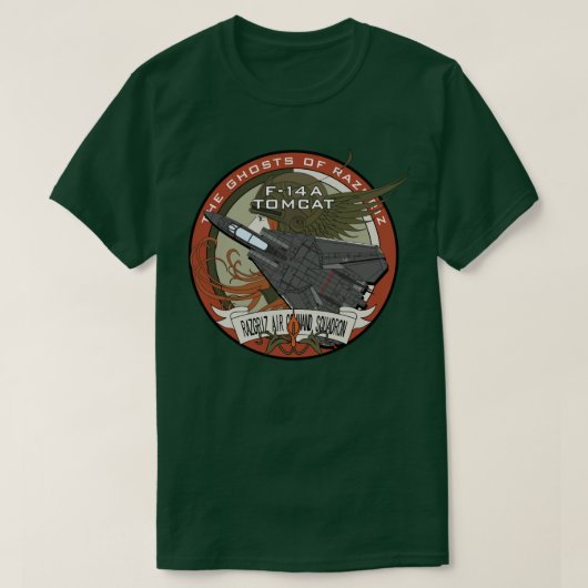 T-shirt Escadron F14A Tomcat Razgriz (Design devant)