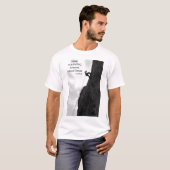 T-shirt Escalade à manches longues sans danger (Devant entier)