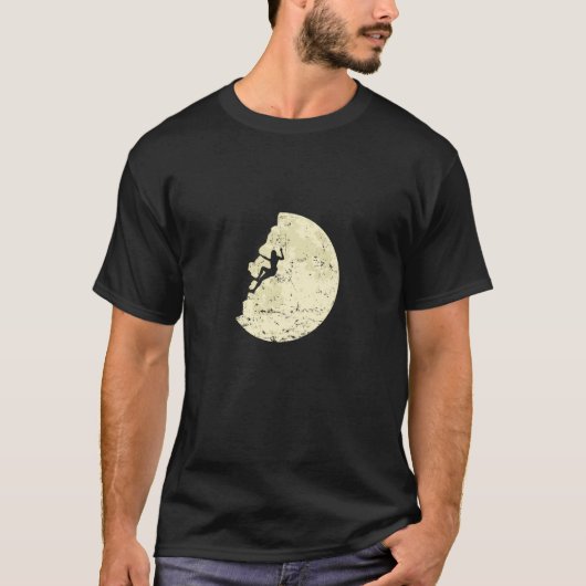 T-shirt Escalade au clair de lune (Devant)