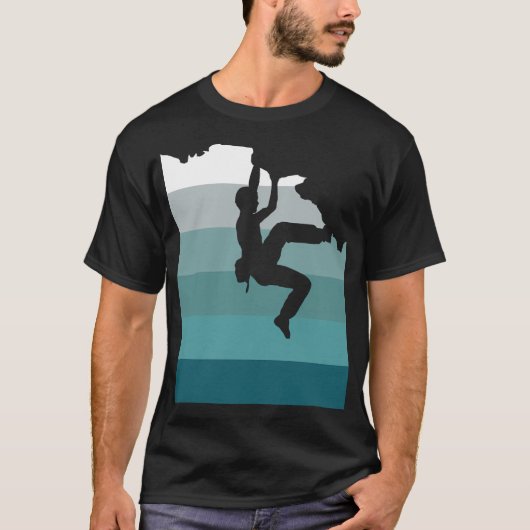 T-shirt Escalade Bouldering (Devant)