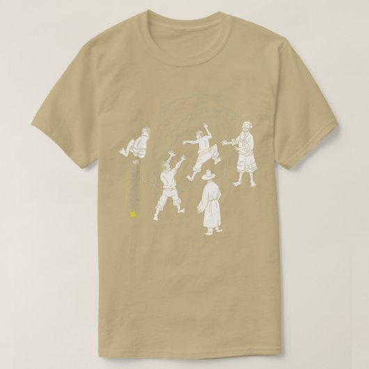 T-shirt escalade bouldering Corée Style (Design devant)
