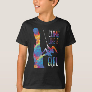 T-shirt Escalade Comme Une Escalade Fille Souldering