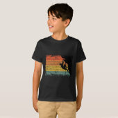 T-shirt Escalade de bloc vintage (Devant entier)