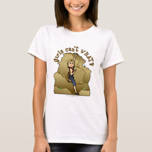 T-shirt Escalade de filles légères