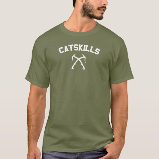 T-shirt Escalade de glace CatSkills (Devant)
