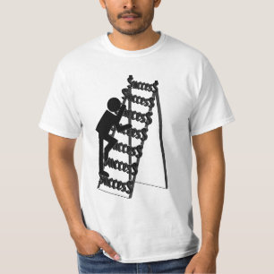 T-shirt Escalade de l'échelle de succès