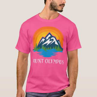 T-shirt Escalade de montagne cadeau Sommet Mont Olympu