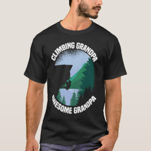 T-shirt Escalade de montagne Grandfather Climber G