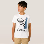 T-shirt Escalade de roche (Devant entier)