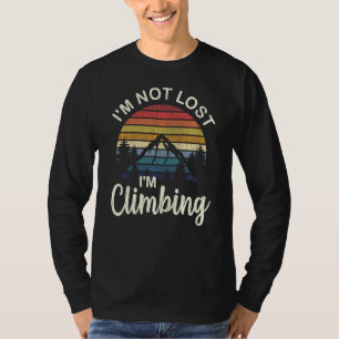 T-shirt Escalade de roche Chemt Mountain Climber Escalade