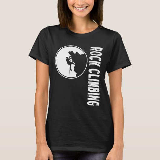 T-shirt Escalade de rocher sportive (Devant)