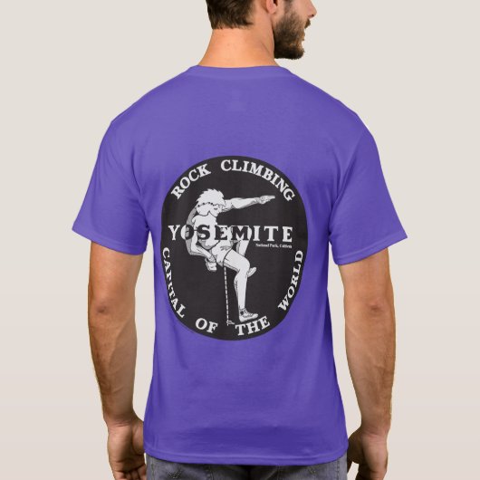 T-shirt Escalade de Yosemite Rock (Dos)