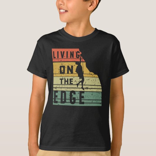 T-shirt Escalade du sport de Bouldering (Devant)