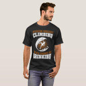 T-shirt Escalade - Escalade des prévisions de fin de semai (Devant entier)