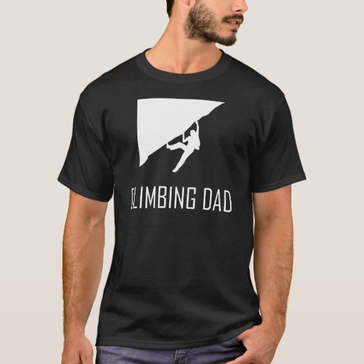 T-shirt Escalade papa (Devant)