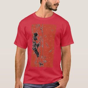 T-shirt Escalade Roche Intérieure Restant Axé Triblend