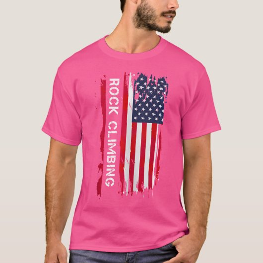 T-shirt Escalade rocheuse (Devant)