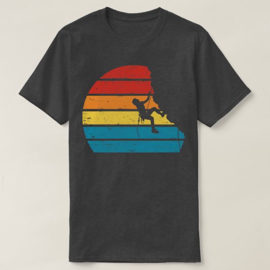 T-shirt Escalade rocheuse 1 (Design devant)