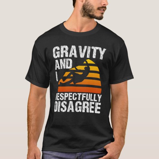 T-shirt Escalade rocheuse Bouldering Gravité alpiniste (Devant)