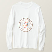 T-shirt Escalade rocheuse intérieure à tension pure (Design devant)