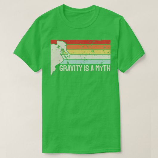 T-shirt Escalade rocheuse Vintage 1 (Design devant)