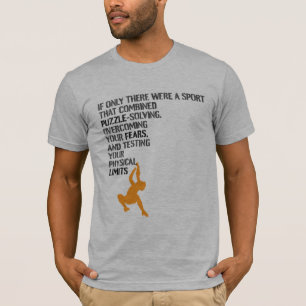 T-shirt Escalade rock