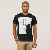 T-shirt Escalade rock (Devant entier)
