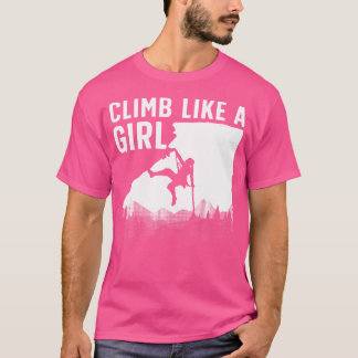 T-shirt Escalade Rock cool Pour Les Alpinistes