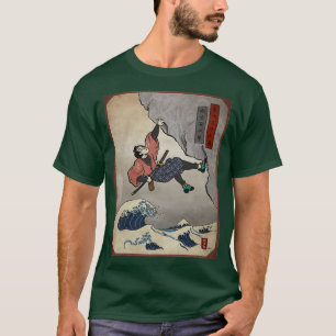 T-shirt Escalade Samurai Soloing d'eau profonde