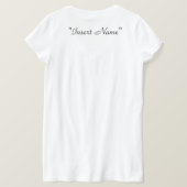 T-shirt Escalier monochromatique : Obélisque des contraste (Design dos)