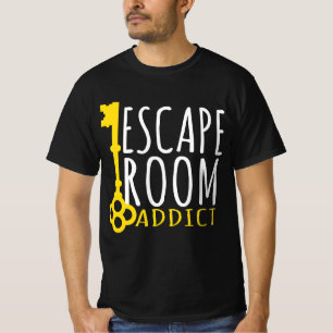 T-shirt Escape Room Addict Puzzle Solver Adventure