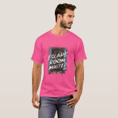 T-shirt Escape Room Master Exit Game Escape Room (Devant entier)