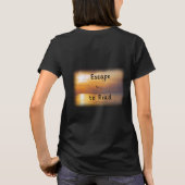 T-shirt Escape to Read Shirt | Book Lover Reading Escape T (Dos)