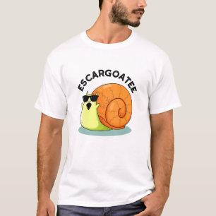 T-shirt Escargoatee Drôle Escargot Pun escargot