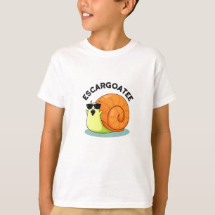 T-shirt Escargoatee Drôle Escargot Pun escargot