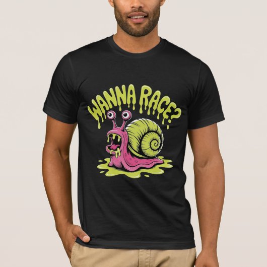 T-shirt Escargot Audacieux (Devant)