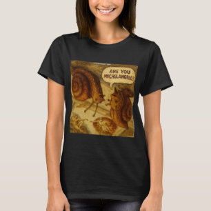T-shirt Escargot Curieux & Dessin Animé Parodique de Miche