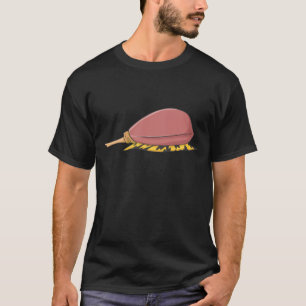 T-shirt Escargot géographique créatif de cône